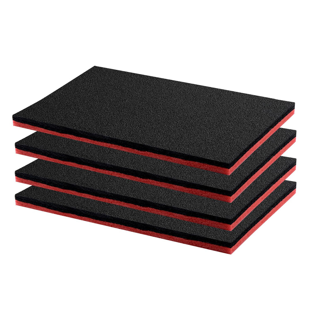 4 StüCk 40×30×2.5cm Schaumstoffeinlage Werkzeug,Precision Defined Werkzeugkisten-Schaumstoff,Multila