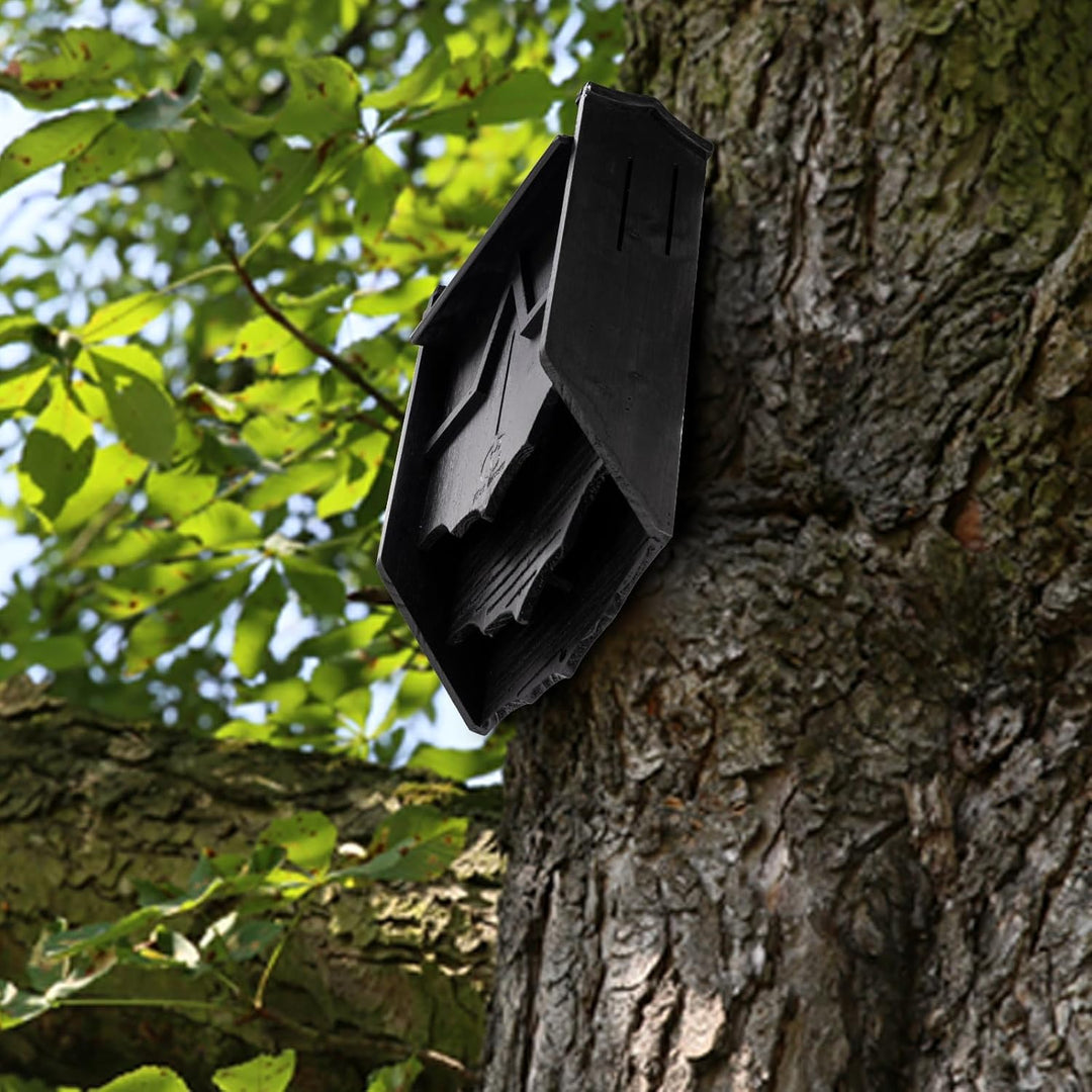 Fledermaushäuser aus Holz für den Aussenbereich, grosse Dreikammer-Box, perfekt entworfen, um Fleder