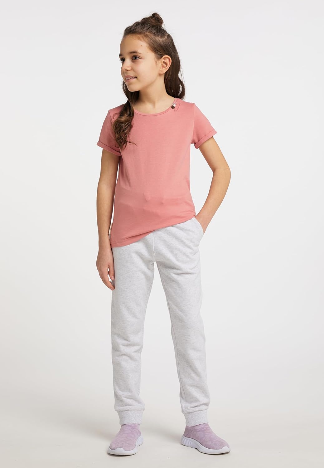 Ragwear Mädchen Sweatjacke oder Hose THEA ZIP ORGANIC Sweatshirt mit Kapuze und Reissverschluss Über