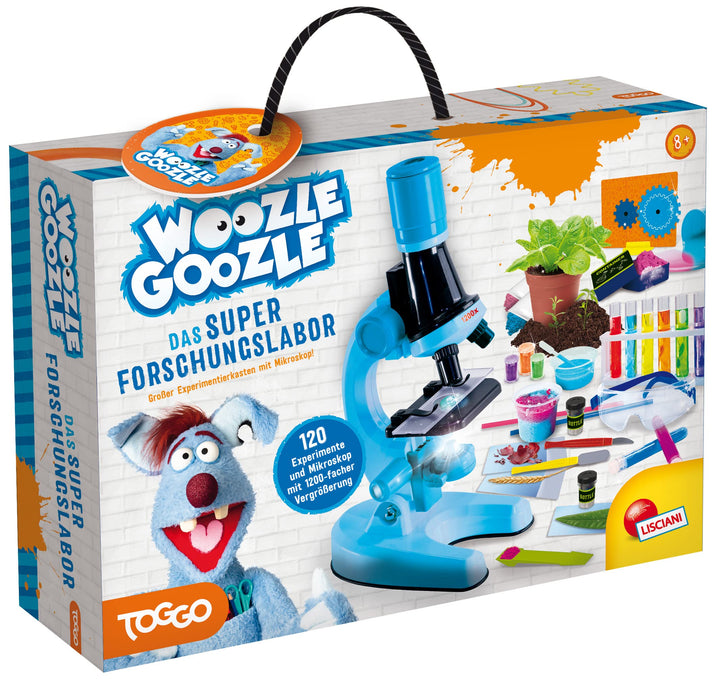 WOOZLE GOOZLE Das Super Forschungslabor (Experimentierkasten): 2 in 1: Grosser Experimentierkasten +