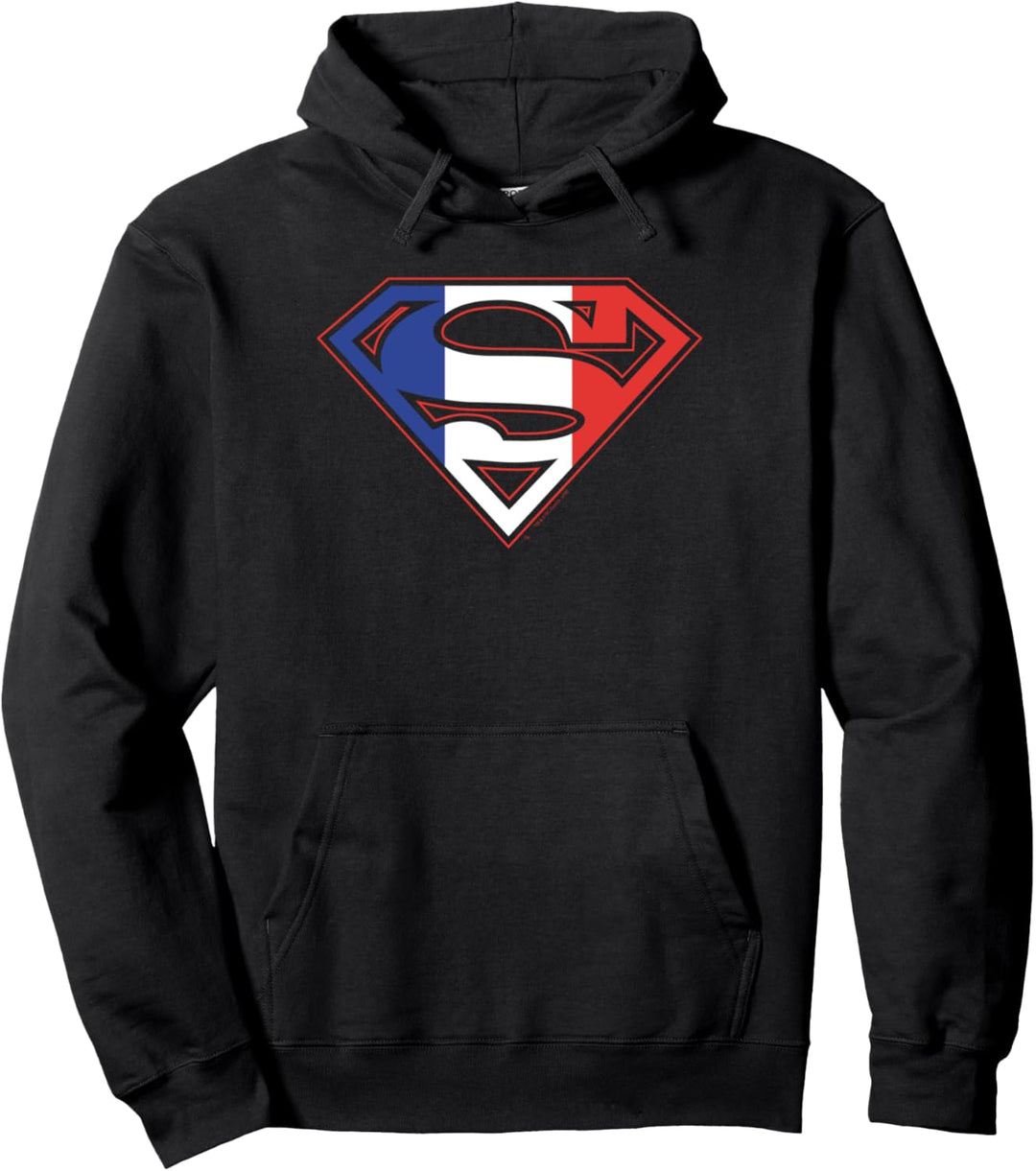 Superman French Shield Pullover Hoodie