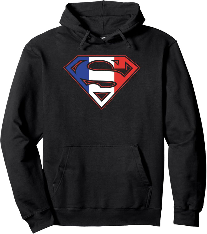 Superman French Shield Pullover Hoodie