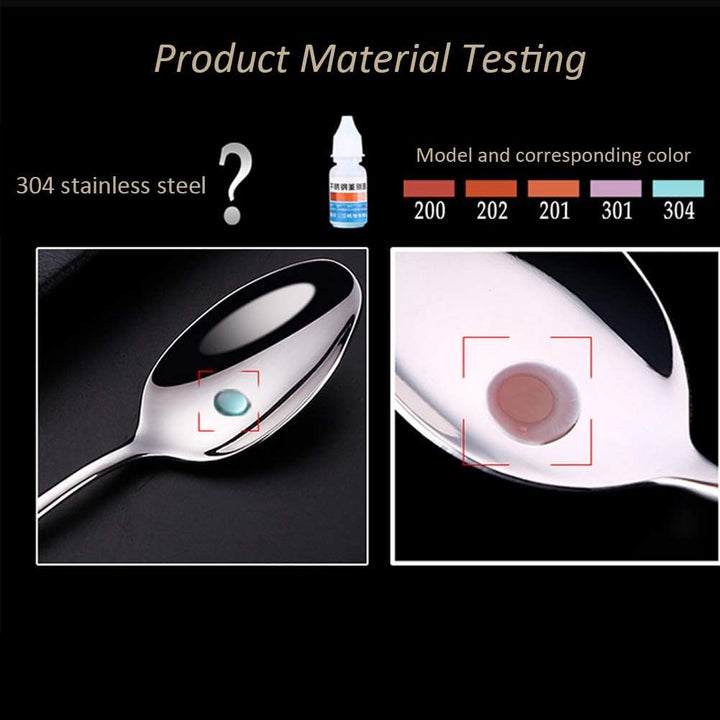 Besteck Besteck Set, Edelstahl Elegant Exquisit Dauerhaft, Steak Messer Gabel Löffel Für Zuhause, Ho