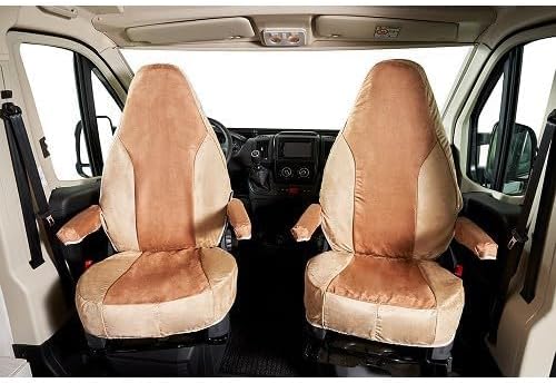 Hindermann Schonbezug für Originalsitze Ducato beige/sand