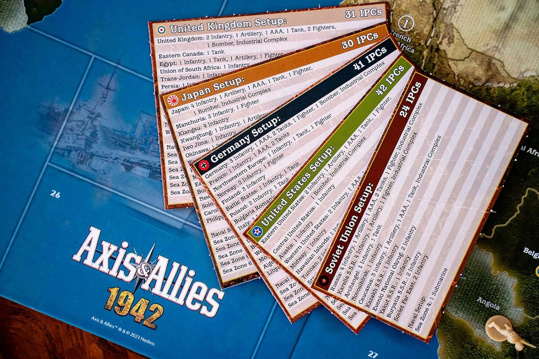 Renegade Game Studios Axis & Allies: 1942 Second Edition | Brettspiel, ab 12 Jahren, 2–5 Spieler, 18