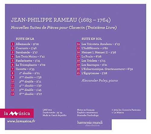 Suites,Livre III, Audio-CD