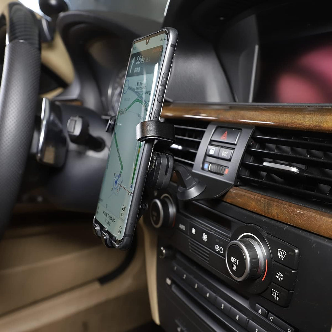 KFZ-Halterung für die Mittelkonsole, Lüftungsschlitze, aus Aluminiumlegierung, für BMW 3er-Serie E90