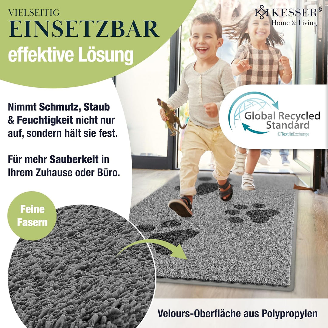KESSER Schmutzfangmatte Profi Fussmatte in vielen Grössen, Türmatte, Teppich, Fussabtreter & Fussabs