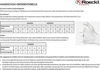 Roeckl Sports Reithandschuh Wesley, Freizeit Winter Handschuh, 2 Farben, Grösse 6-11 6.5 Schwarz, 6.