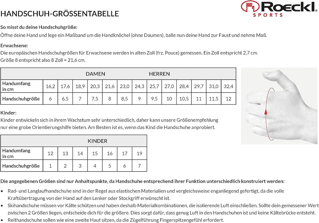 Roeckl Sports Reithandschuh Windham, Freizeit Winter Handschuh, 2 Farben, Grösse 6-11 6 Graphit Méla