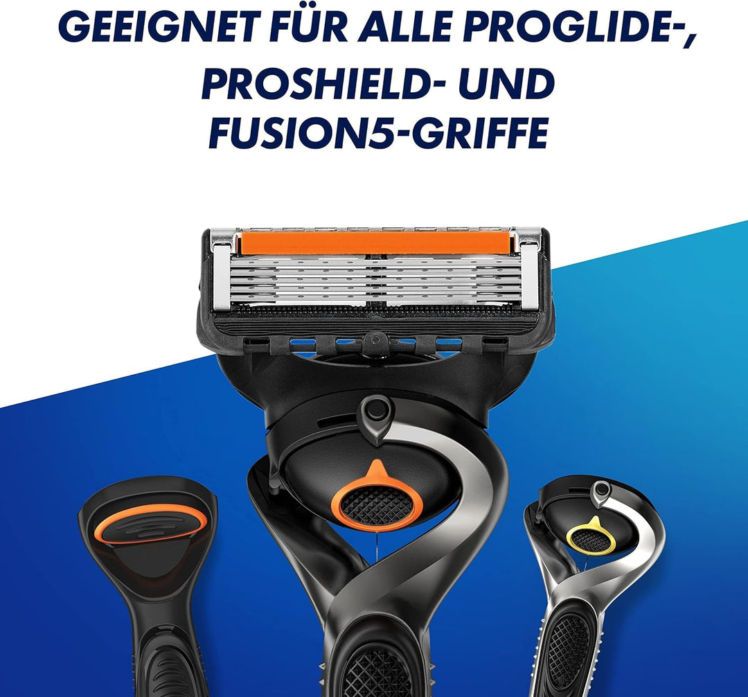 Gillette ProGlide Power Rasierklingen für Rasierer, 4 Ersatzklingen für Nassrasierer Herren mit 5-fa