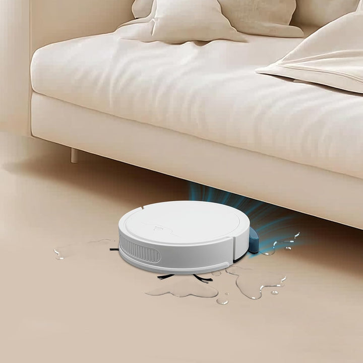 Saugroboter Roboterstaubsauger, Saugroboter mit Wischfunktion 3 in 1, 1100Pa Staubsaugerroboter mit