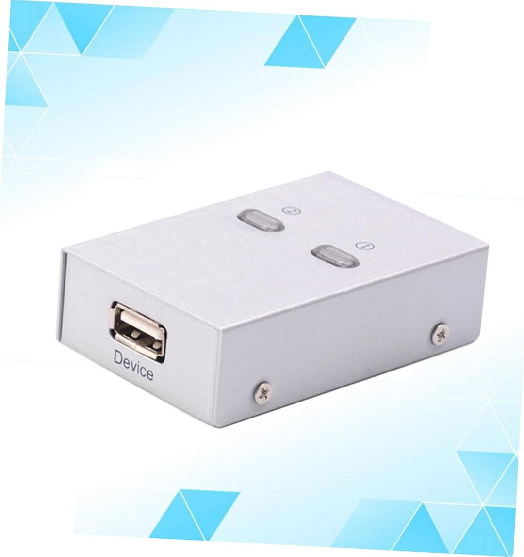 Tofficu USB Printer Sharer und Scanner Selector Automatischer Port USB Sharing ohne Kabel Langlebige