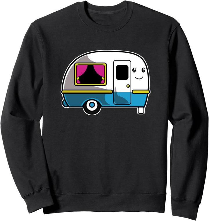 Wohnwagen Kawaii - Caravan Camper Wohnmobil Sweatshirt
