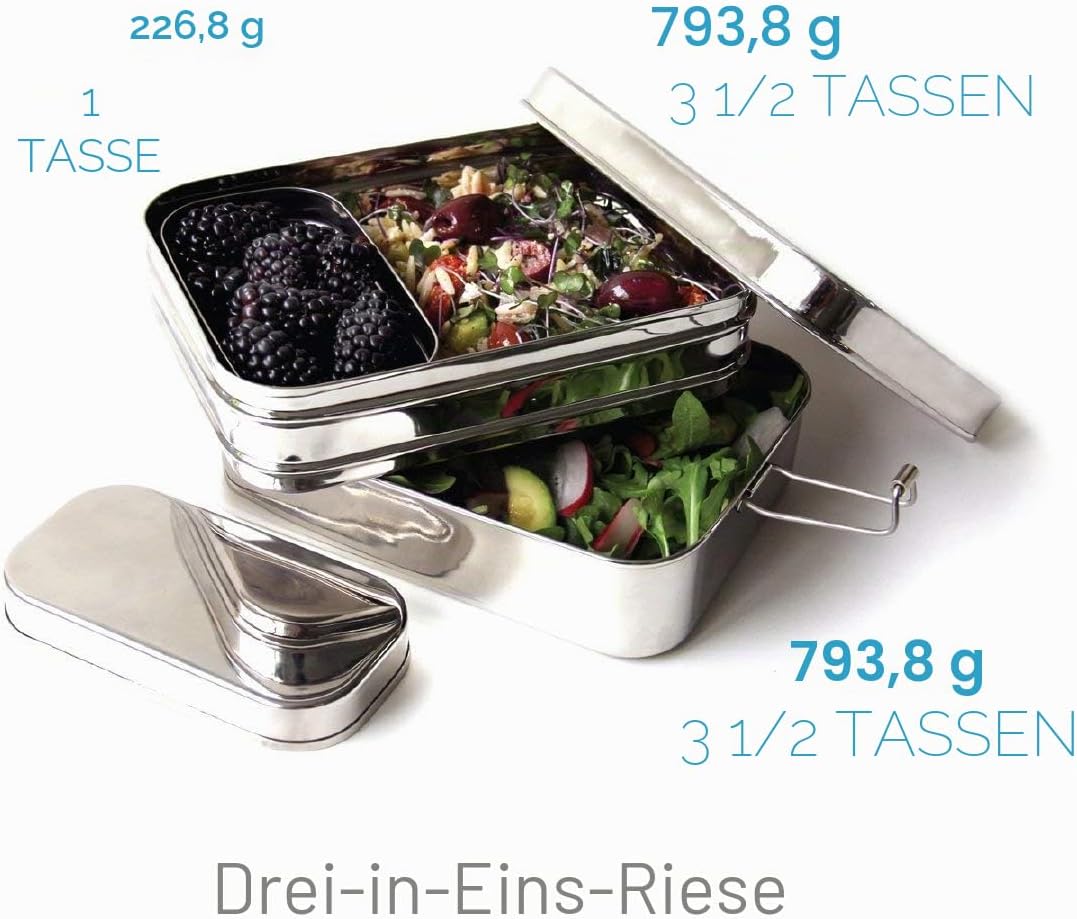 ECOlunchbox Brotdose Three in One giant, giant
