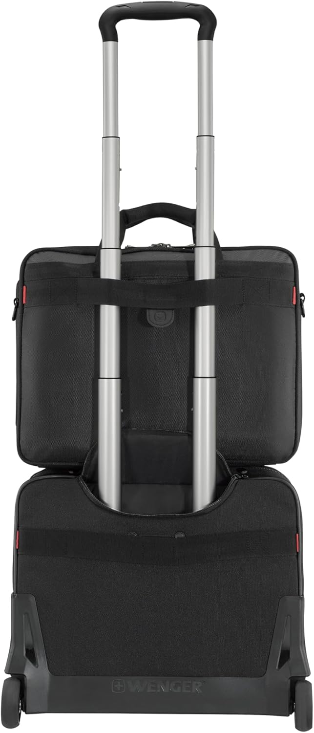 WENGER Legacy ECO Business Case Laptop-Tasche zum Umhängen, Notebook bis 17 Zoll, Tabletfach bis 10