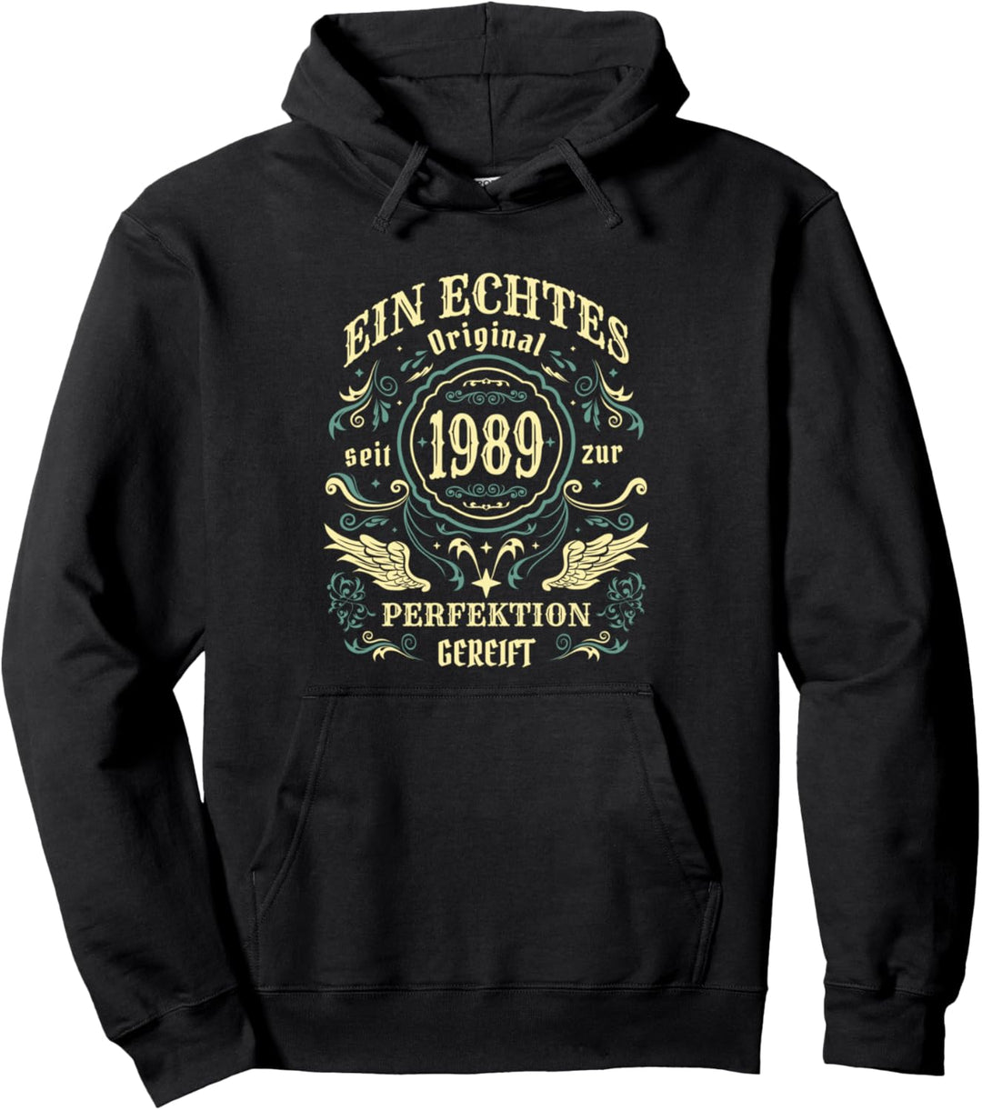 Seit 1989 zur Perfektion Gereift Jahrgang 89 34. Geburtstag Pullover Hoodie