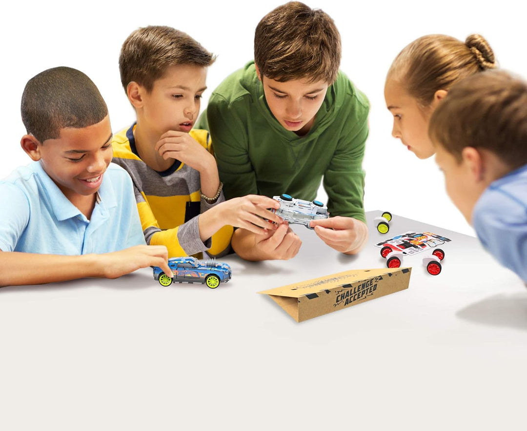 Revell 50310 Mach Speeder, Spielzeugauto 1:32 mit Sprungschanze Hot Wheels Maker Kitz-zusammenbauen
