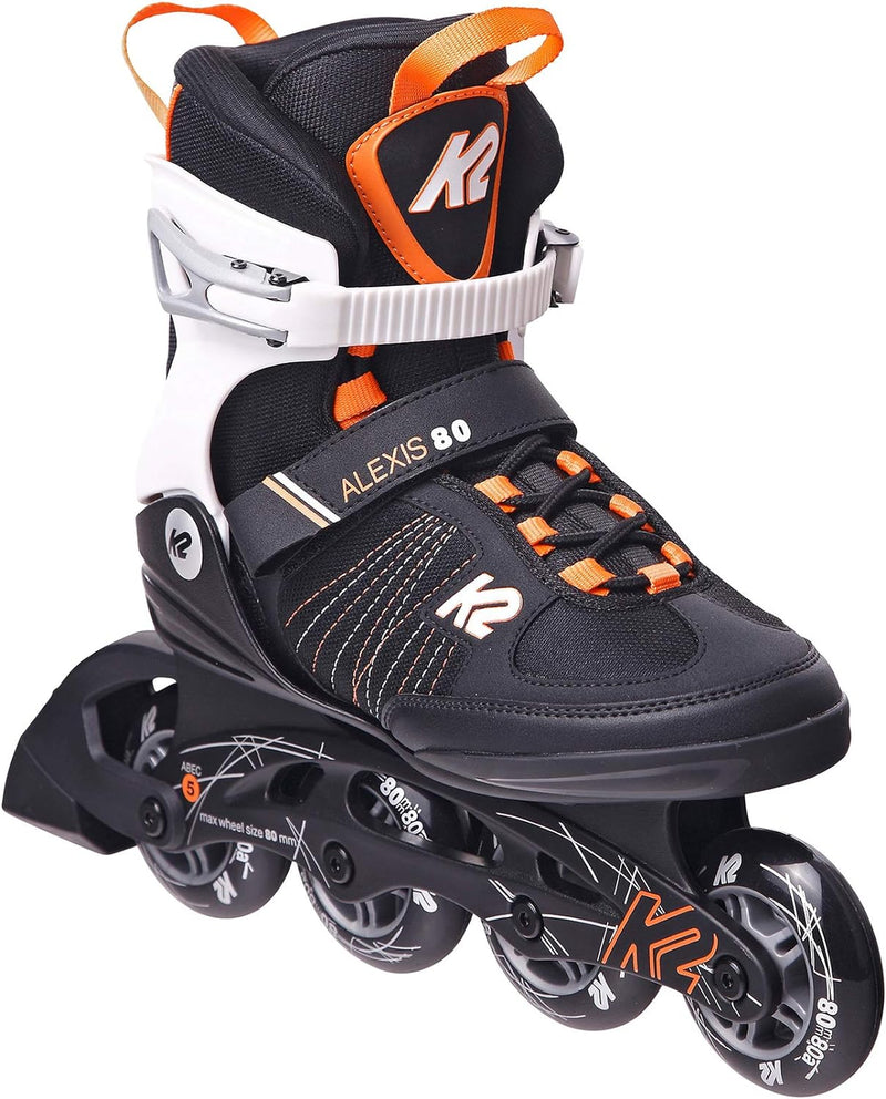 K2 Damen Alexis 80 Inline Skates EU: 37 (UK: 4.5 / US: 7) black - orange, EU: 37 (UK: 4.5 / US: 7) b