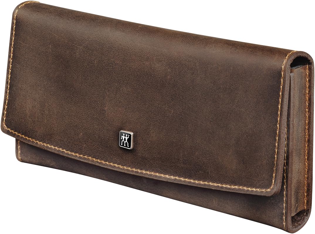 ZWILLING Maniküre und Pediküre Set, Reise Etui Set für Hände und Füsse, Nagelpflege, Echtleder, 5-te