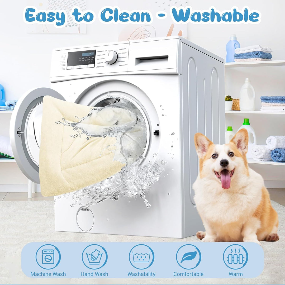 Baodan Hundebett Mittelgrosse Kleine Hunde, Hundekissen Waschbar für kleine mittelgrosse Hunde, Dog