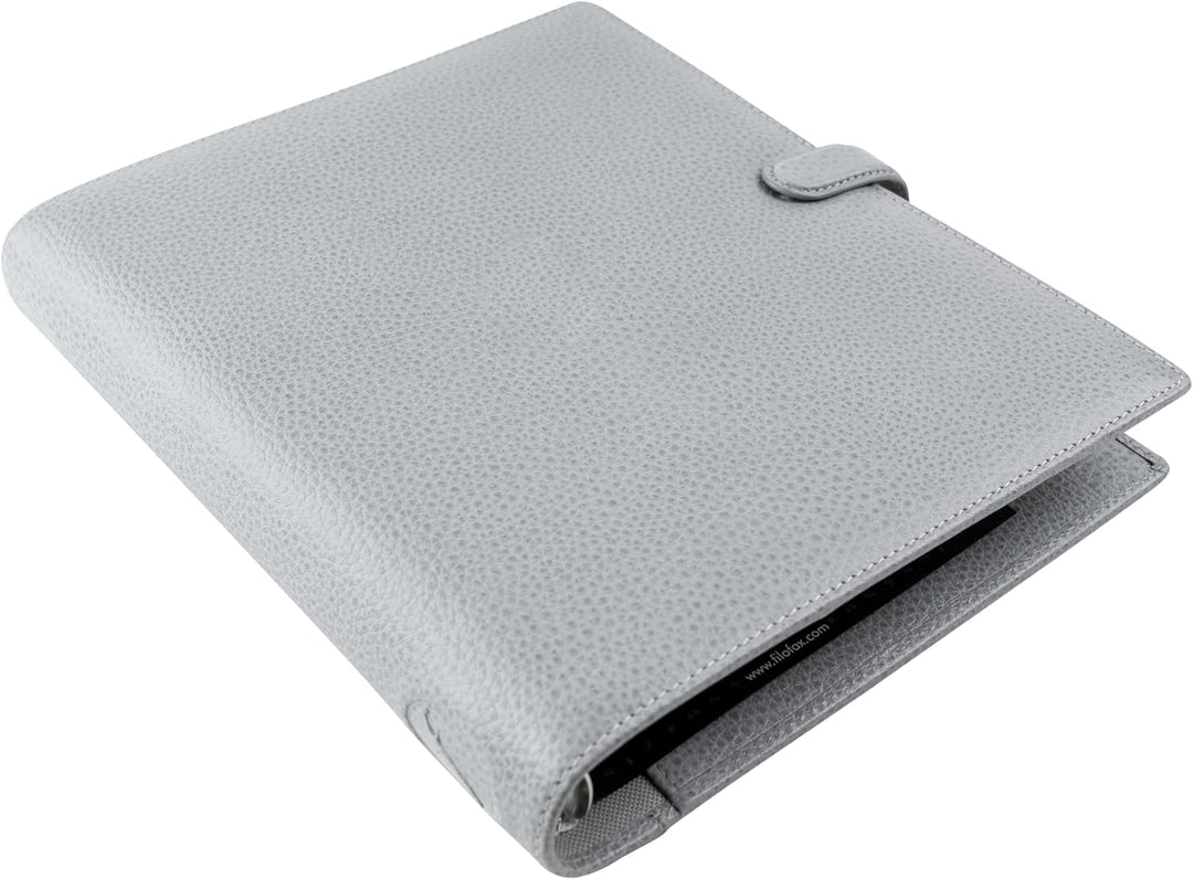 Filofax Terminplaner Organiser Leder Finsbury A5 in Slate Grey, 029506