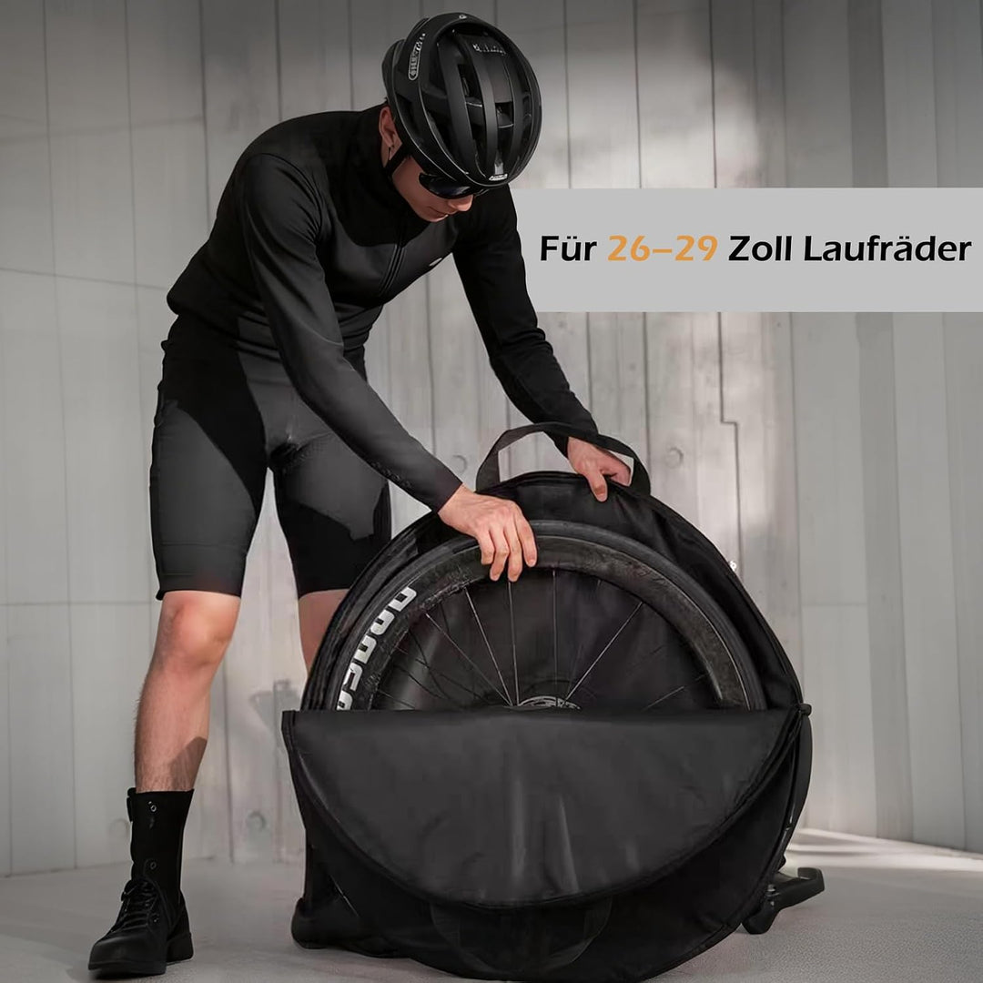 TRIWONDER MTB Laufradtasche 26 27.5 29 Zoll, Leicht und Wasserdicht Tragetasche Radtragetasche Rennr