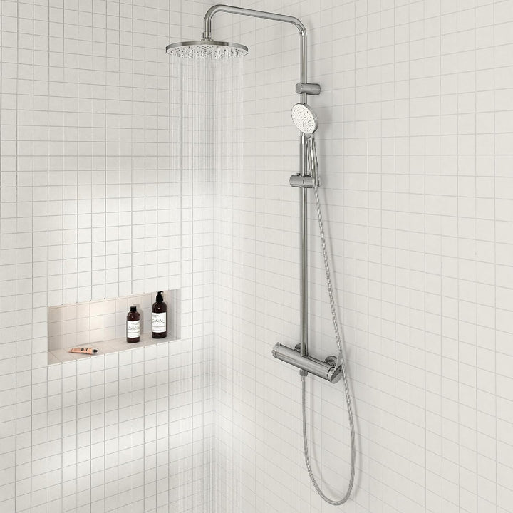 SENSEA - ESSENTIAL Duschsystem - Mechanischer Einhebelmischer - Standardanschluss 15/21 mm - Schwenk