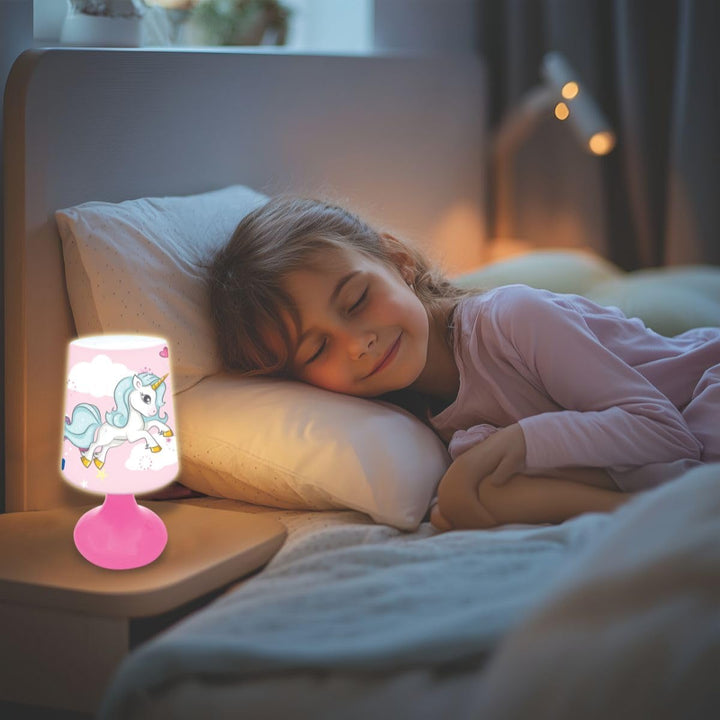 Lexibook, Einhorn, Mini Kabellose Nachttischlampe und Nachtlicht, MLT10UNI, Einhorn