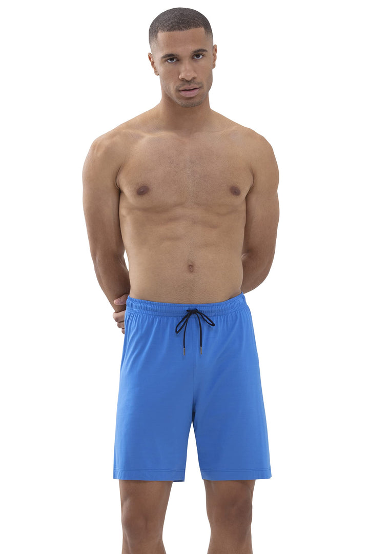 Mey Nachtwäsche Serie Jefferson Modal Herren Homewear Hosen Malibu Blue M(M)