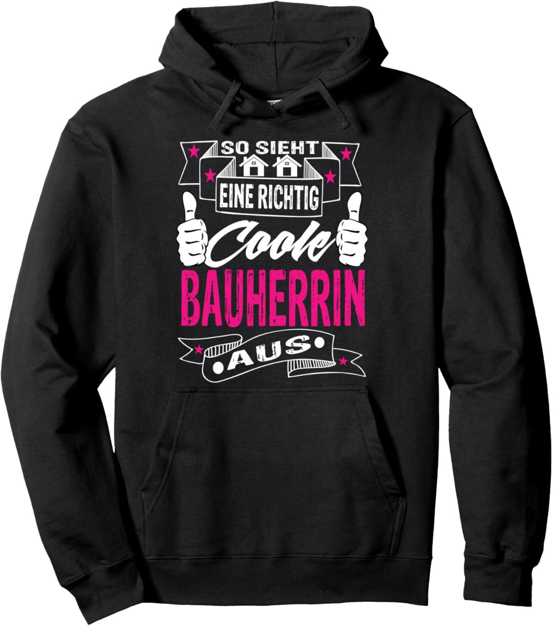 Baumeistergeschenk So ssieht A Richtig Cool Builder Pullover Hoodie