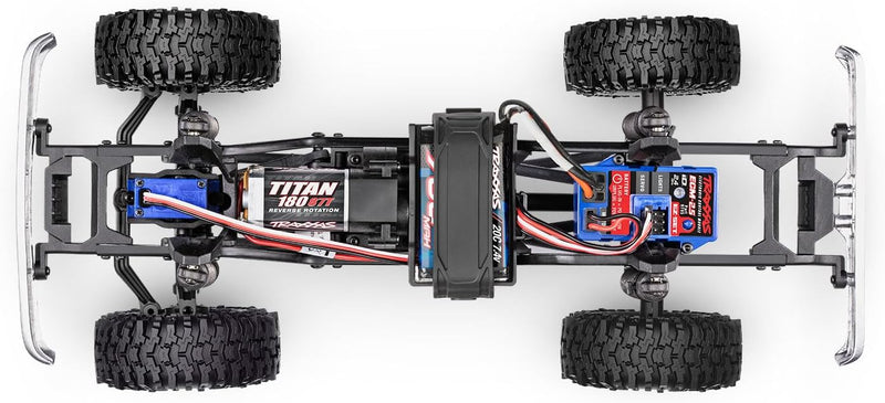 TRAXXAS TRX-4M Ford F150 blau 4x4 Lifted 1/18 Crawler RTR Brushed, mit Akku und USB Ladegerät