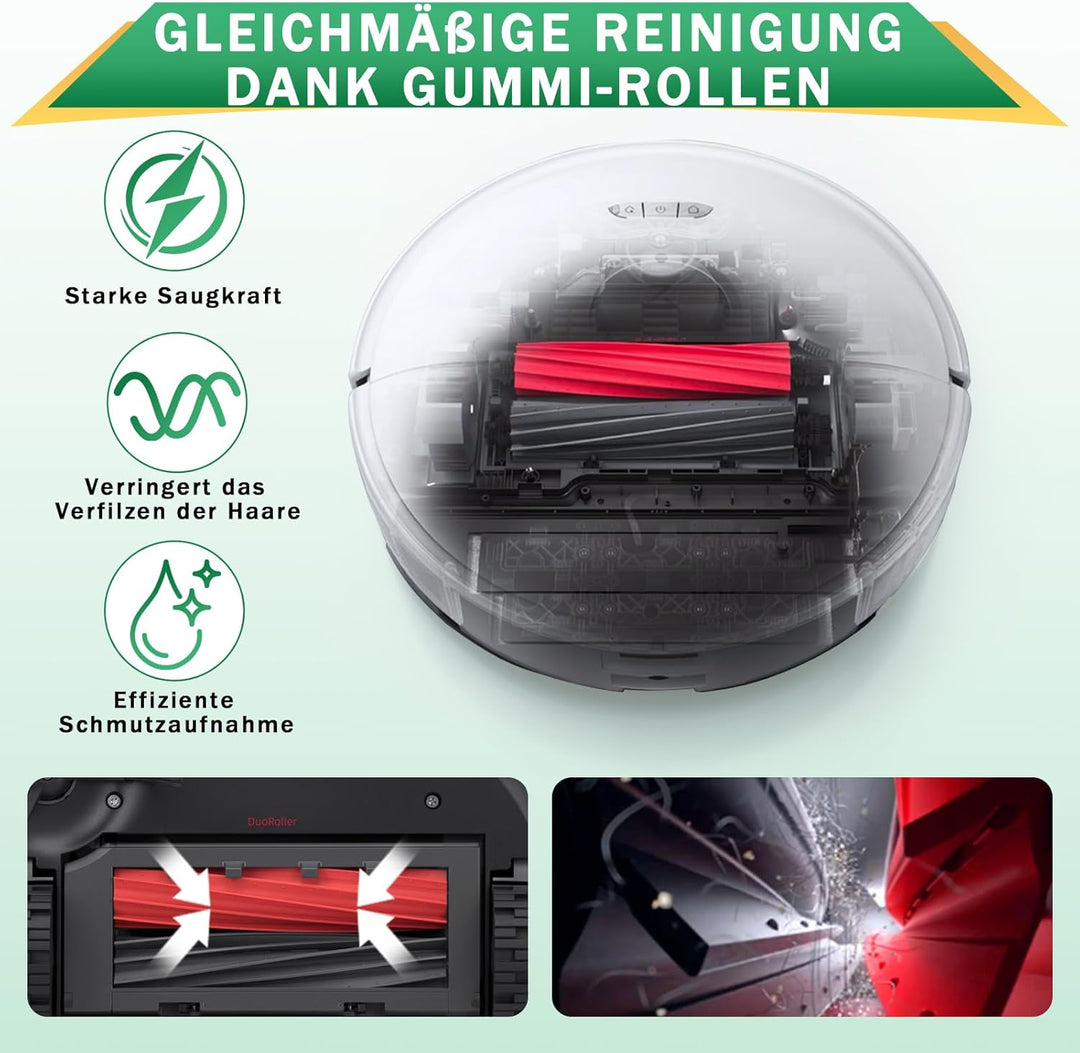 Hauptbürste für Roborock S8 / S8+ / S8 Pro Ultra, Q8 Max / Q8 Max+, Q5 Max, Q5 Pro / Q5 Pro+ – DuoRo