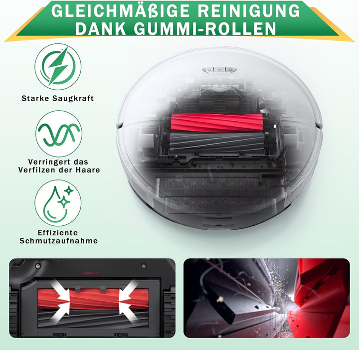 Hauptbürste für Roborock S8 / S8+ / S8 Pro Ultra, Q8 Max / Q8 Max+, Q5 Max, Q5 Pro / Q5 Pro+ – DuoRo