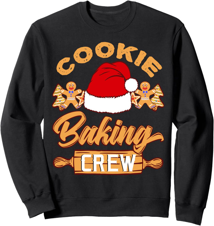 Kekse backen Weihnachtsbäcker Dezember-Kollektion Sweatshirt