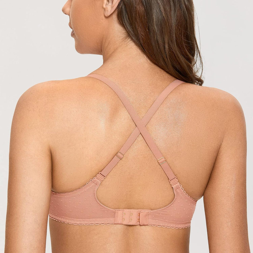 DOBREVA Damen Balconette Spitzen BH mit Bügel | Push up, Dirndl BHs, Sexy, Grosse Grössen, Ungefütte