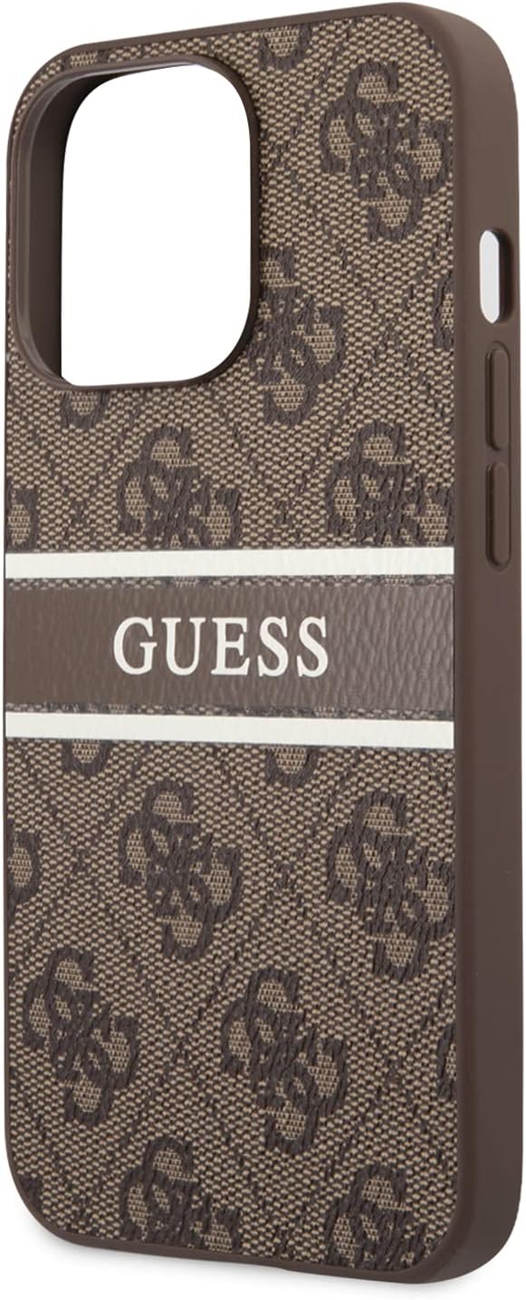 Guess GUHCP13L4GDBR Hülle für iPhone 13 Pro / 13 6" 1 braun 4G Stripe other, other