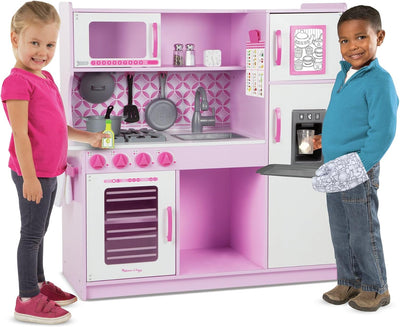 Melissa & Doug 14002 Rosarote Chefkochküche aus Holz Chefkochküche - Rosarot, Chefkochküche - Rosaro