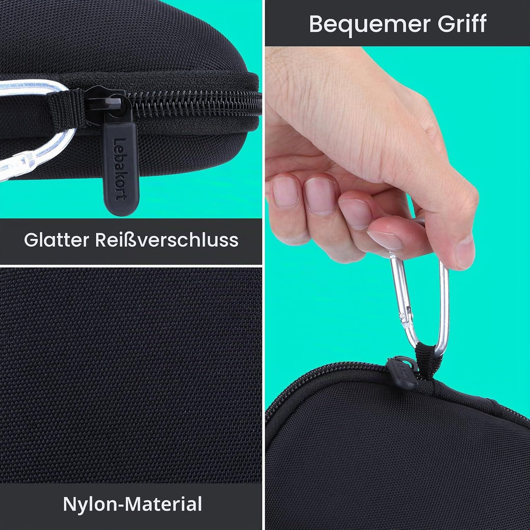 Hart Reise Schutz Hülle Etui Tasche für Logitech MX Master 4 / MX Master 3S / MX Master 3 / MX Matse