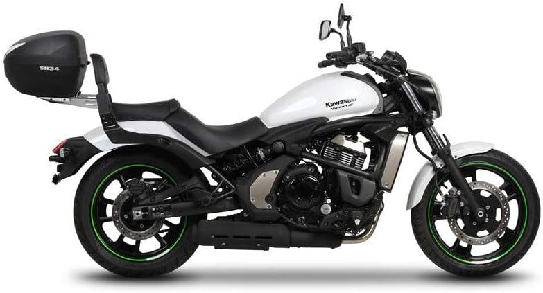 K0vl65sn - verchromte beifahrer-rückenlehne für motorrad kompatibel mit kawasaki vulcan s 2015-2021