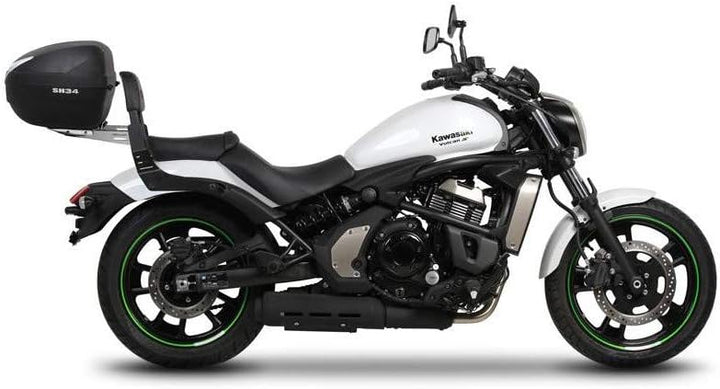 K0vl65sn - verchromte beifahrer-rückenlehne für motorrad kompatibel mit kawasaki vulcan s 2015-2021