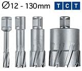 MELVER Kernbohrer TCT Weldonschaft 19mm [3/4"] Schnittiefe 55mm (115), 115