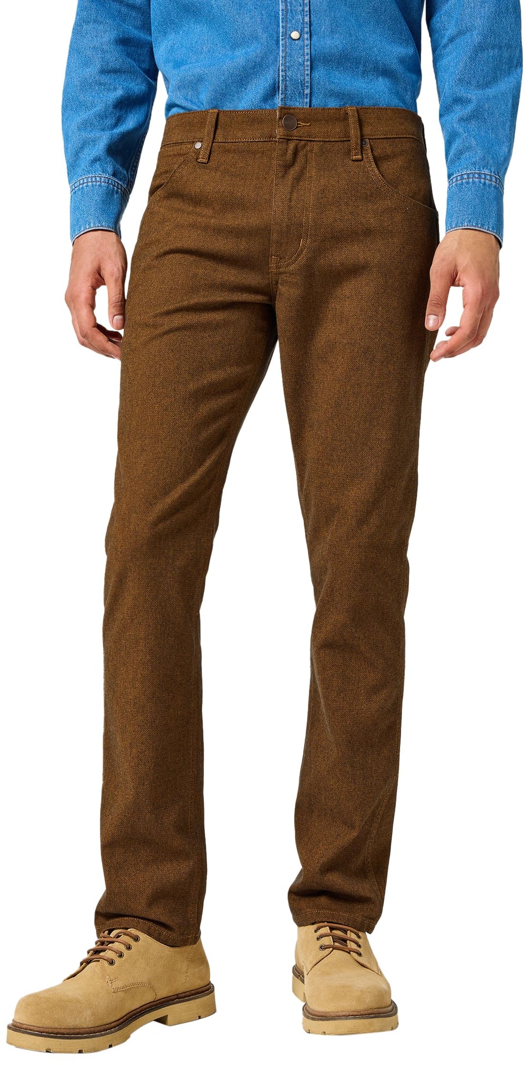 Wrangler Herren Greensboro Ii Pants 30W / 34L Monks Robe Brown, 30W / 34L Monks Robe Brown