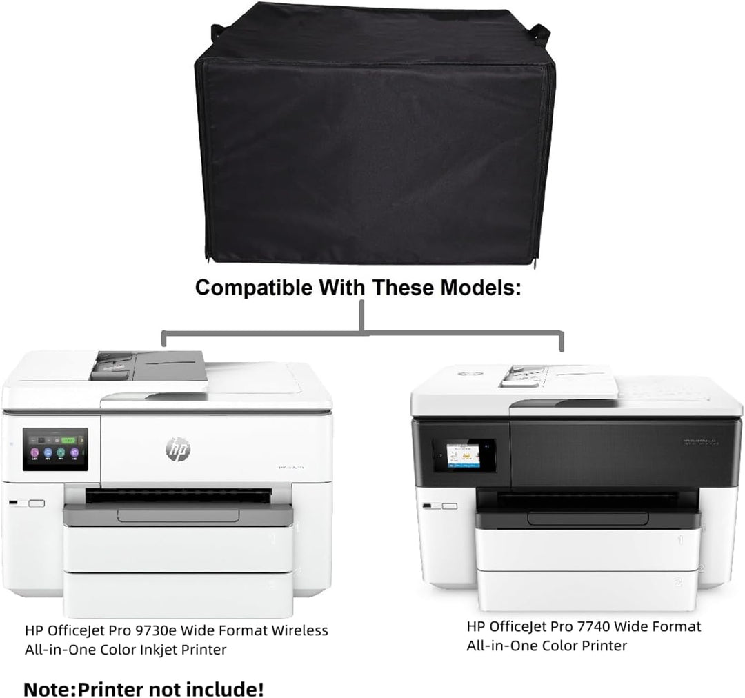 Robuster, wasserdichter Druckerstaubschutz für HP OfficeJet Pro 9730e/7740 Breitformat-Tintenstrahld