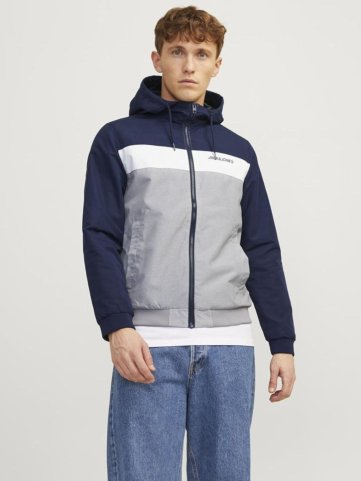JACK & JONES male Blousonjacke Blousonjacke S Blau (Navy Blazer), S Blau (Navy Blazer)