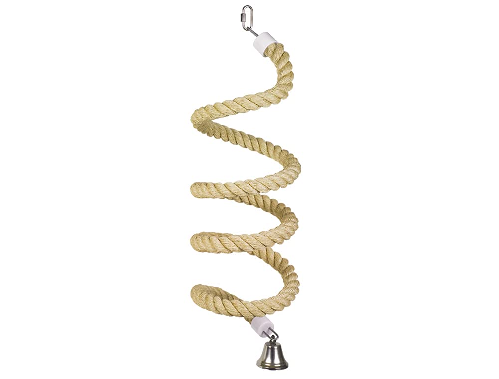 Nobby 31615 Cage Toy, Sisal Seil Spirale natur gross