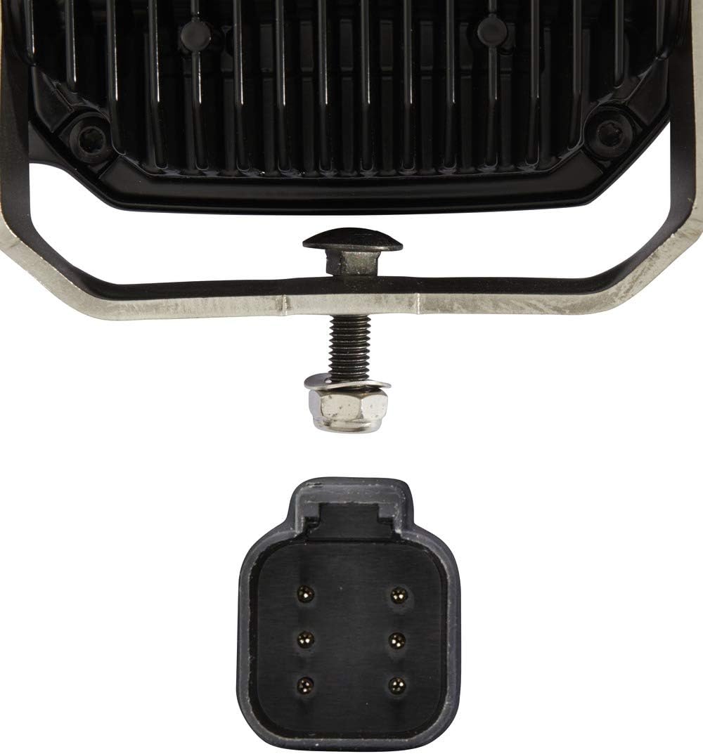 HELLA - LED-Hauptscheinwerfer - C140 - 24/12V - Anbau - Lichtscheibenfarbe: transparent - Stecker: D