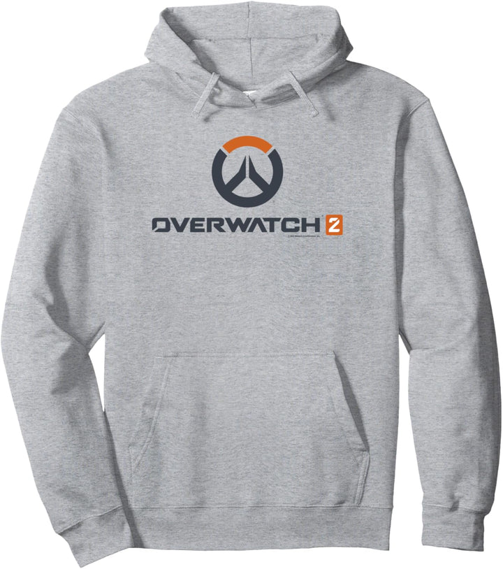 Overwatch 2 Center Icon Logo Pullover Hoodie