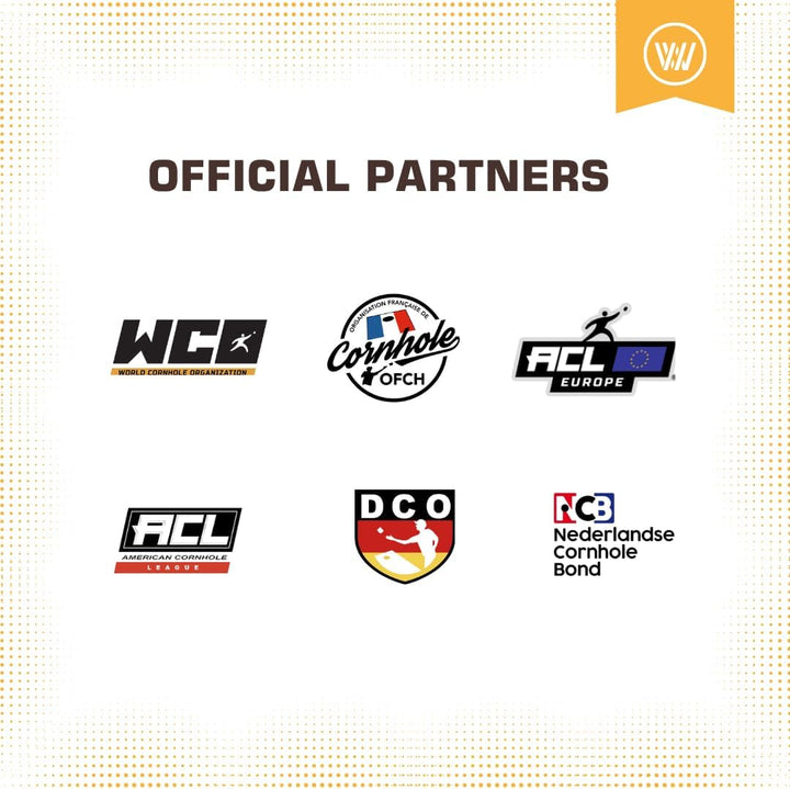 Offizielles Cornhole Set 90x60cm - 2x4 Cornhole Säckchen - EIN offiziell ACL-lizensiertes Set of Cor