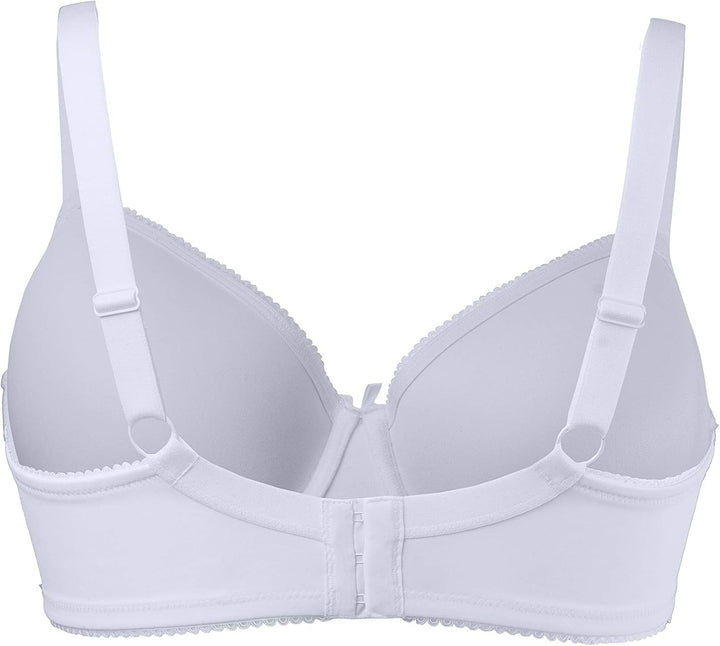 Ulla Popken Damen Basic, Rundhalsausschnitt, Slim, Baumwolle T-Shirt 85E Weiss, 85E Weiß